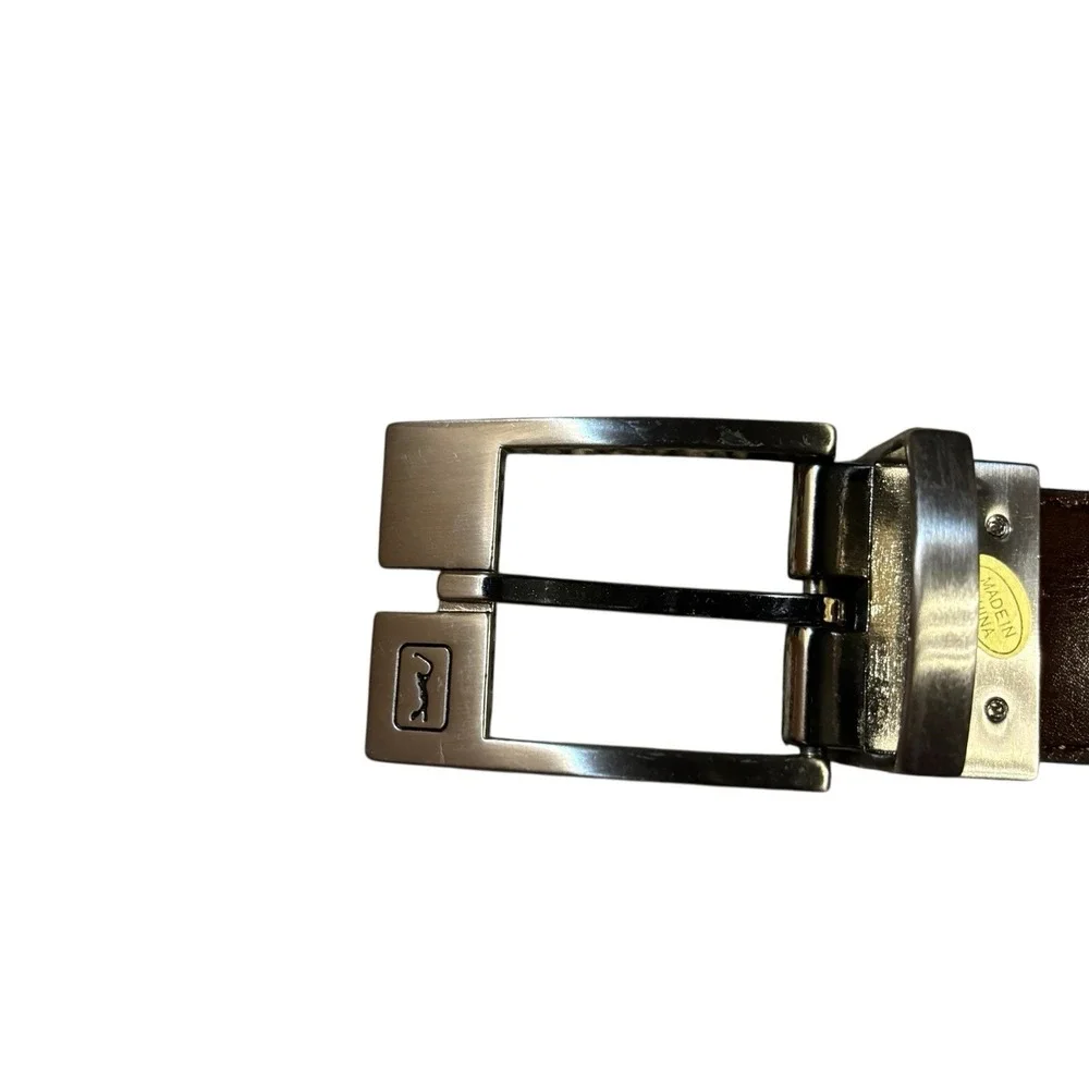 PGA Tour Reversible Leather‎ Belt Brown Black Mens 38